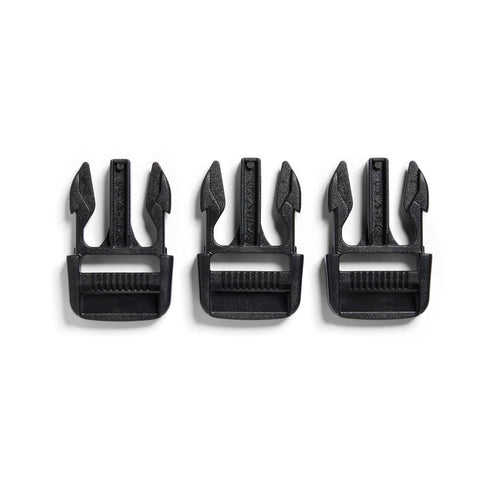 Dual Adjust Male Buckle front view #color_black