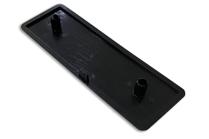 120 X 40mm Plastic Extrusion End Cap - Pack of 2