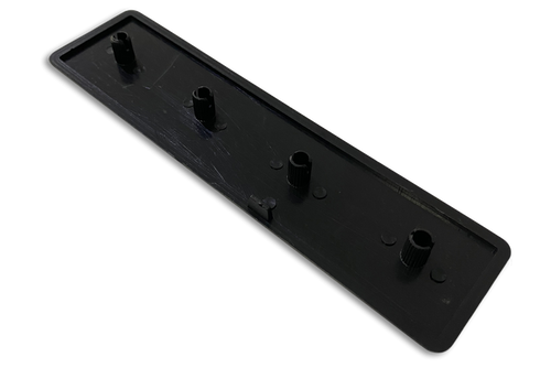 160 X 40mm Plastic Extrusion End Cap - Pack of 2
