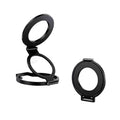 360° Rotate Double Magnetic Dual-Hinge Adjustable Grip Ring Stand (For Mobile and Tablet)