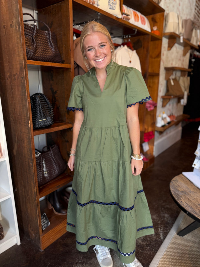 Ivy Olive Dress