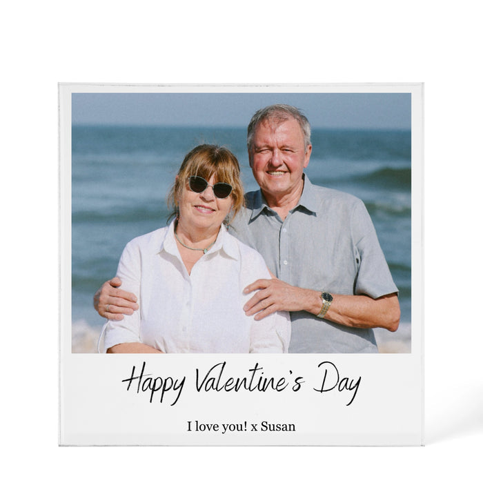 Acrylic photo block