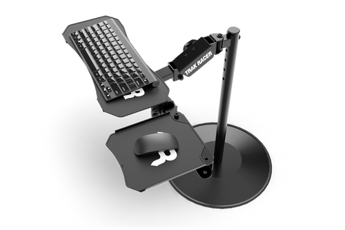 Adjustable Free-Standing Keyboard and Mouse Tray