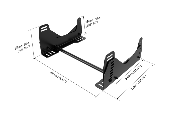 Adjustable Seat Brackets for Bucket Seats