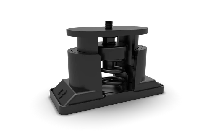 Adjustable Vibration Isolation Feet – Set of 4 with Medium & Hard Springs