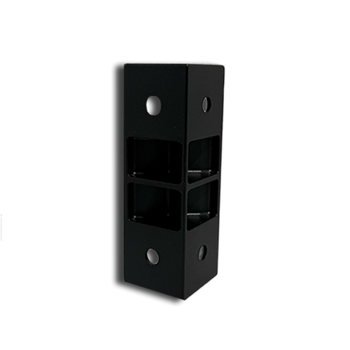 Aluminum Corner Brackets (Set of 2) – 120mm Height x 40mm Width for Extrusion Rigs