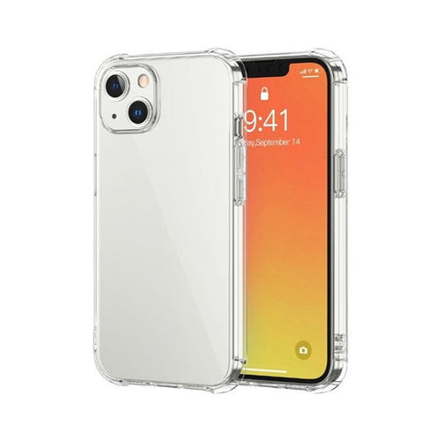 Apple iPhone 13 mini - CLASY® Ski-Thin Series 4-Corner Bumper TPU Case