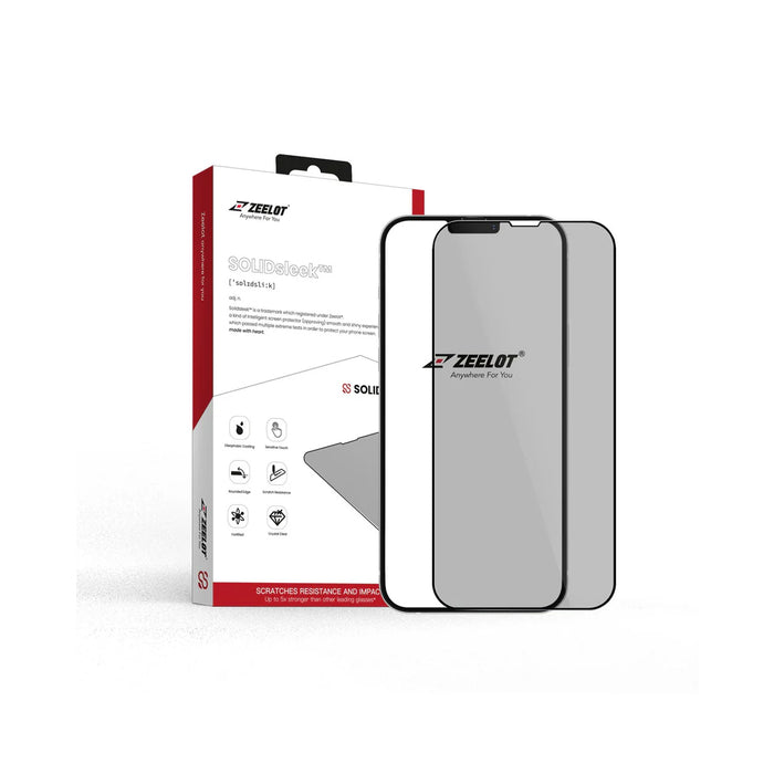 Apple iPhone 13 mini - Zeelot SOLIDsleek Tempered Glass