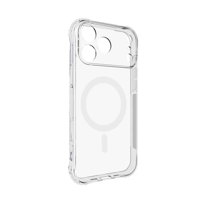 Apple iPhone 17 Pro Max - CLASY® Ski-Thin Magnetic Series 4-Corner Bumper TPU Case