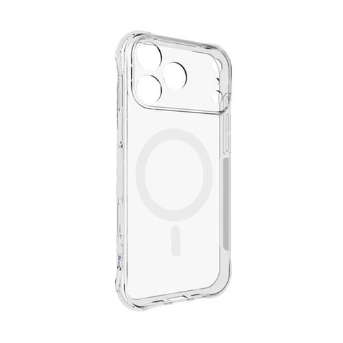 Apple iPhone 17 Pro Max - CLASY® Ski-Thin Magnetic Series 4-Corner Bumper TPU Case