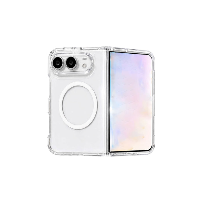 Apple iPhone Duo - CLASY® Ski-Thin Magnetic Series 4-Corner Bumper TPU Case
