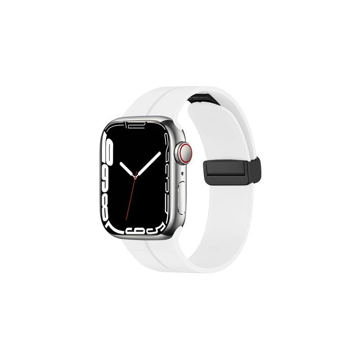 Apple Watch 42mm / 44mm / 45mm / 49mm - Silicone Strap with Magnet Buckle