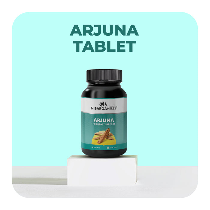 Arjuna Tablet- Good for heart, hypertension and reducing stress