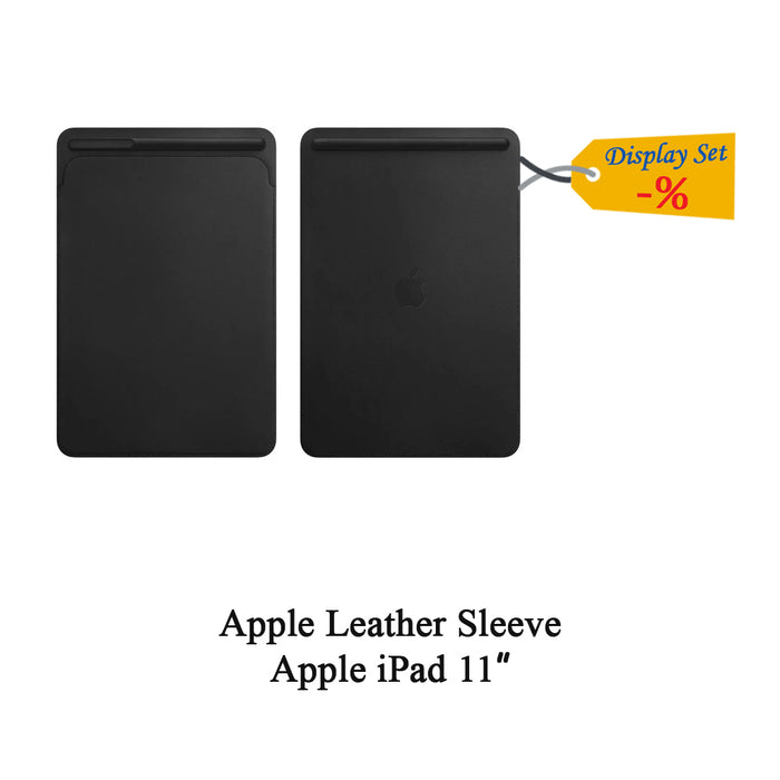 ASK PRICE DISPLAY SET Apple Leather Sleeve Case with Stylus Holder For Apple iPad 11" Black