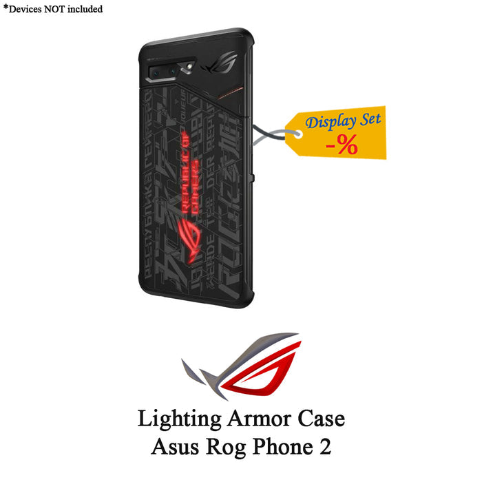 ASK PRICE DISPLAY SET Asus Rog Lighting Armor Case For Asus Rog Phone 2 Black