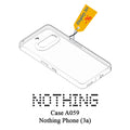 ASK PRICE DISPLAY SET Nothing Case A059 For Nothing Phone (3a) Clear