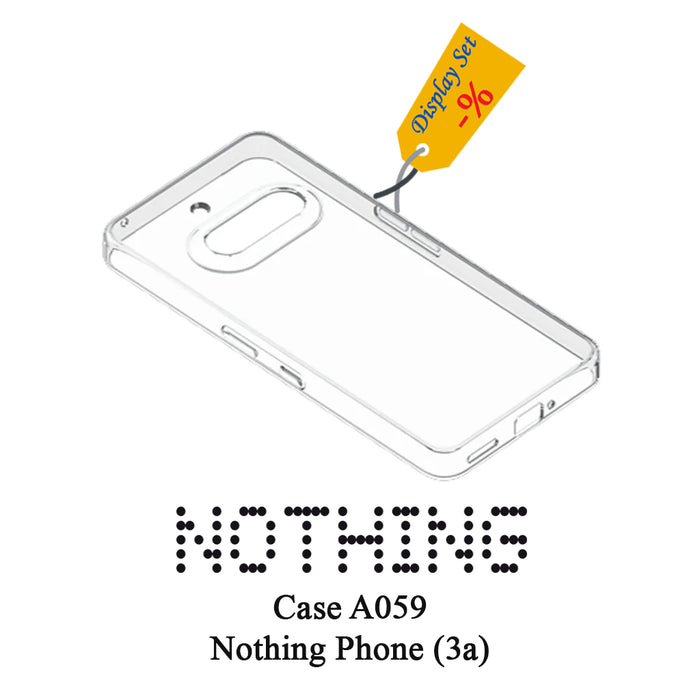 ASK PRICE DISPLAY SET Nothing Case A059 For Nothing Phone (3a) Clear