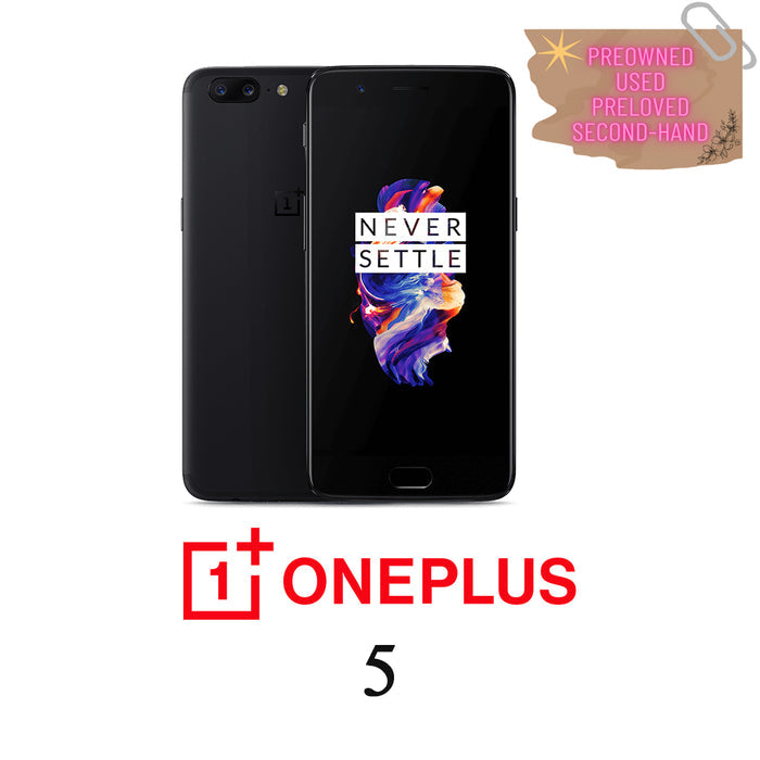 ASK PRICE PREOWNED OnePlus 5 8GB 128GB A5000 Black