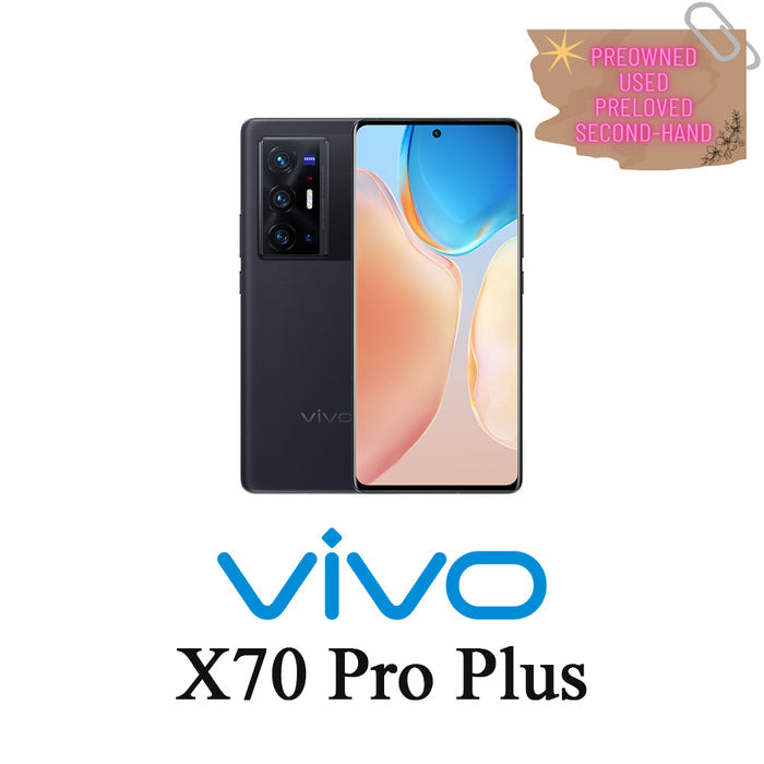 ASK PRICE PREOWNED Vivo X70 Pro Plus 12GB 512GB V2145A Black