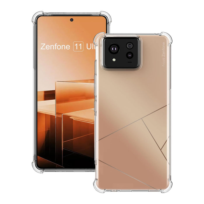 Asus ZenFone 11 Ultra - CLASY® Ski-Thin Series 4-Corner Bumper TPU Case