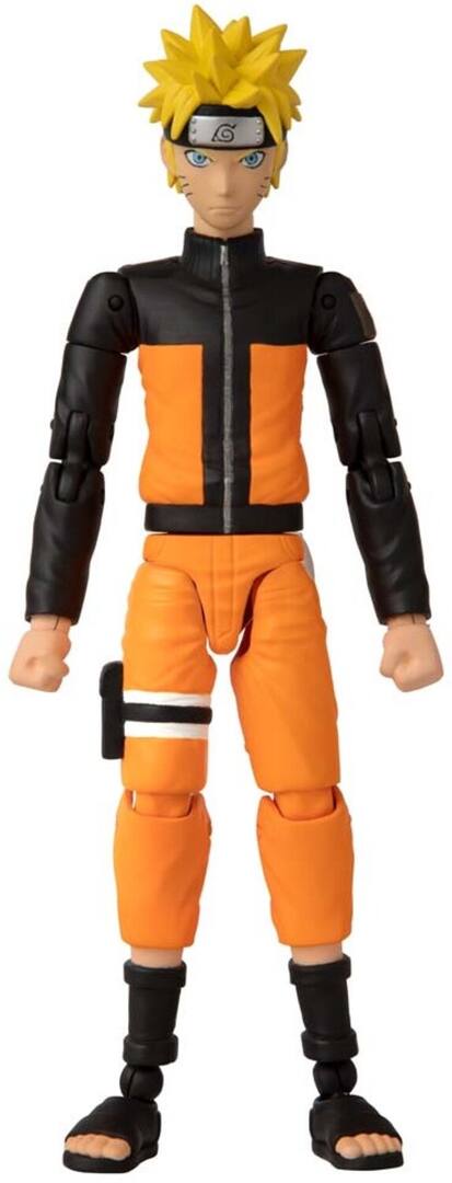 Bandai - Naruto - Anime Heroes - Uzumaki Naruto Action Figure - COLLECTIBLES - Multicolor