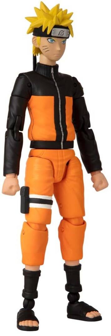 Bandai - Naruto - Anime Heroes - Uzumaki Naruto Action Figure - COLLECTIBLES - Multicolor