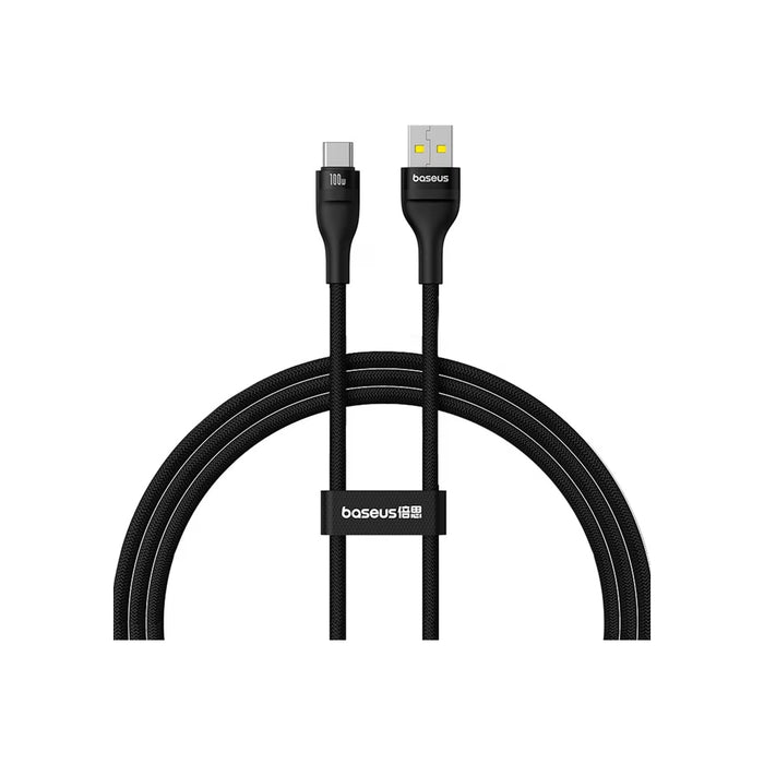 Baseus USB Cable - Flash 2 Nylon Braided Charging Cable USB-A To USB-C 100W 5A CB000086