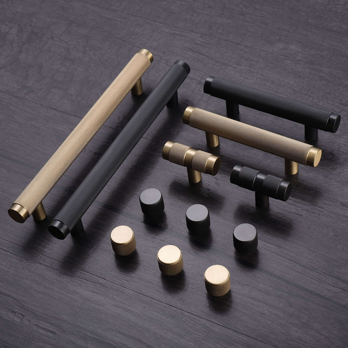 Black Brass Handle T-Pull