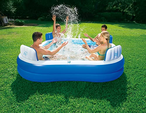 Blue Wave Premier Inflatable Pool With Quick Setup Cover
