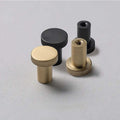 Brass Cabinet Knob Type D