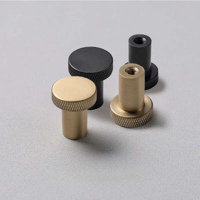 Brass Cabinet Knob Type D