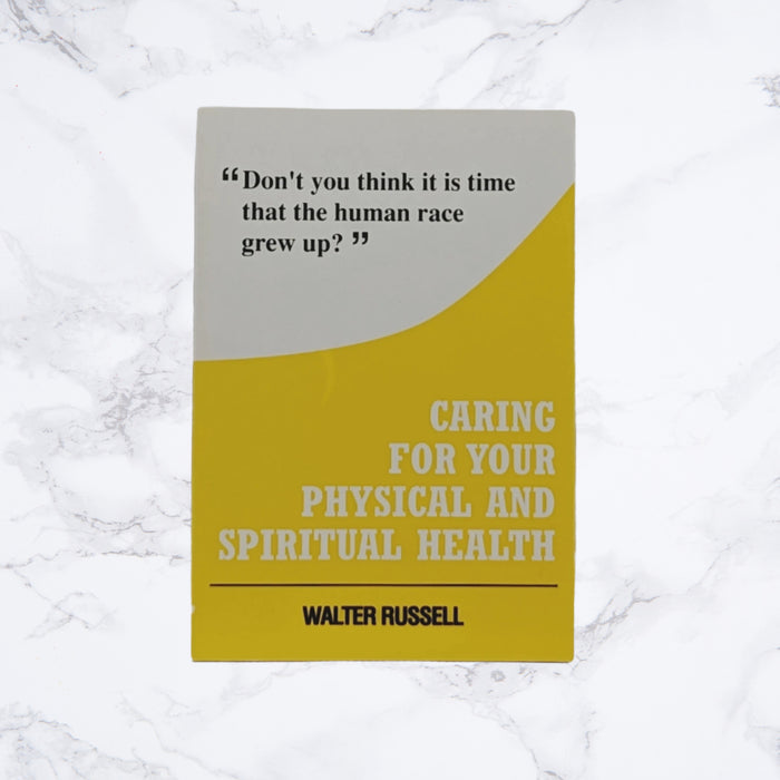 Caring For Your Physical and Spiritual Health