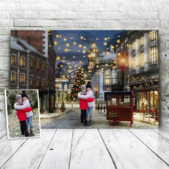 Christmas Portrait Christmas in London Example