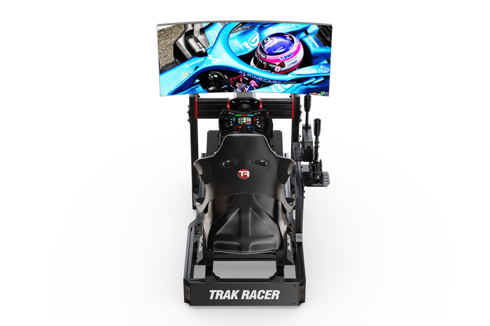 Cockpit-Mounted Single Monitor Stand (Lite) — Compact Monitor Mount for Sim Racing & Flight Sim Rigs
