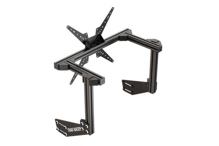 Cockpit-Mounted Single Monitor Stand (Lite) — Compact Monitor Mount for Sim Racing & Flight Sim Rigs