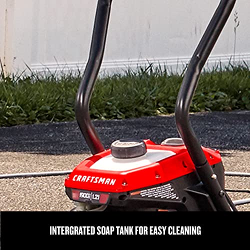 Craftsman Electric Pressure Washer 1900 Max Psi 1.2 Gpm Cold Water Corded