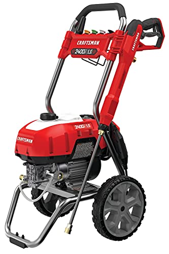 Craftsman Electric Pressure Washer Offers High Power Cold Water Cleaning