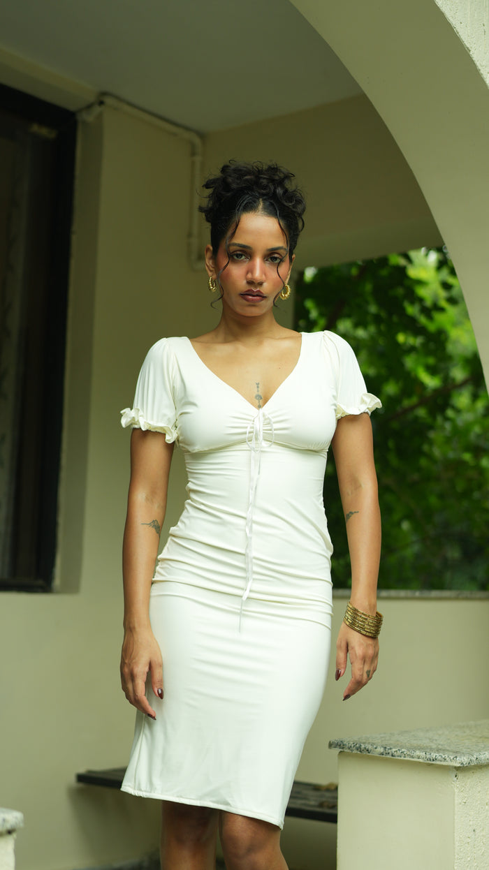 Crema Dress