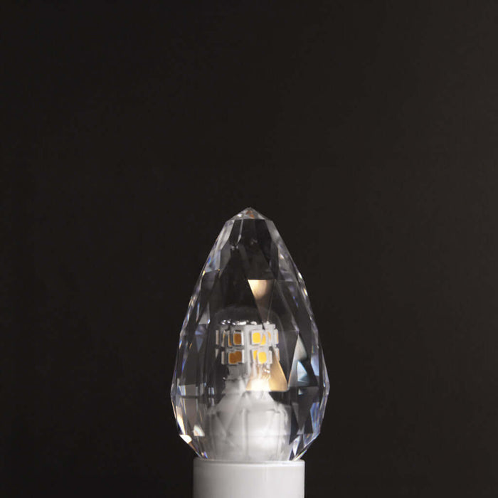 Crystal Candle LED E14 Light Bulb