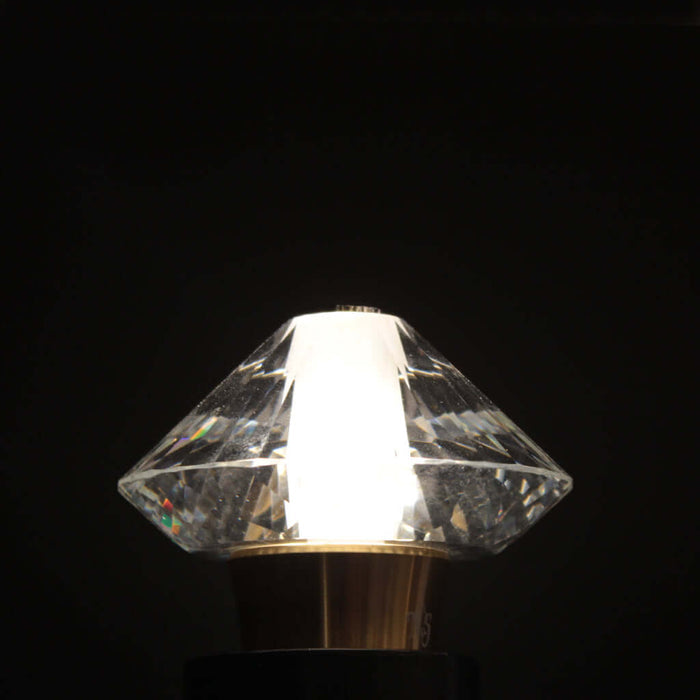 Crystal Diamond LED E27 Light Bulb - 80D