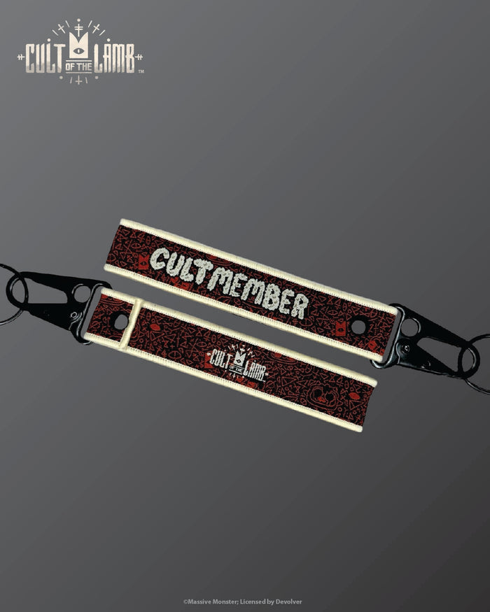 Cult of the Lamb - Cult Member Wrist Strap Keychain