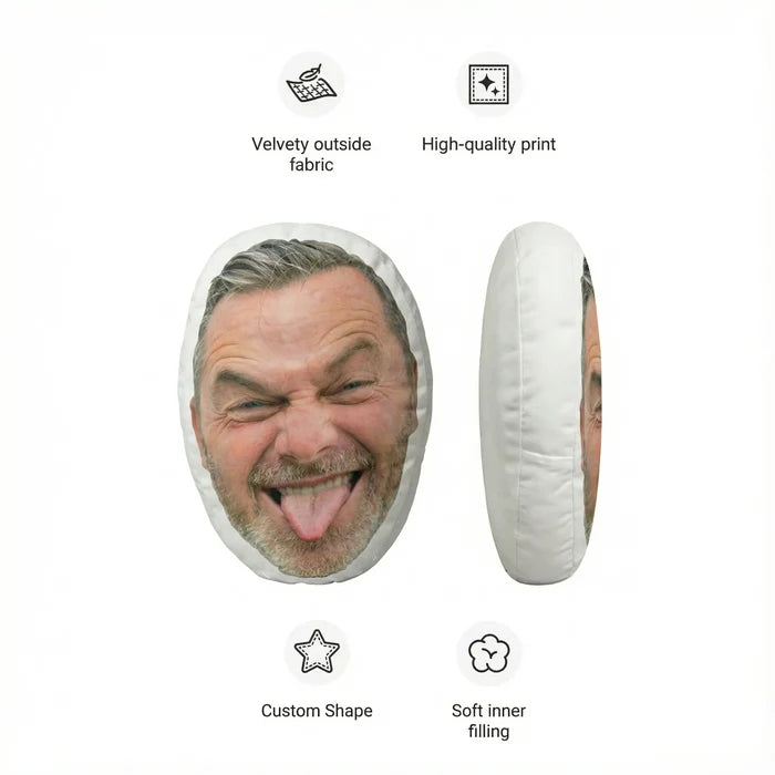custom face pillow key features