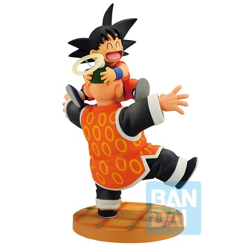 Dragon Ball Son Goku and Grandpa Son Gohan Dragon History II Revible Moment Statue