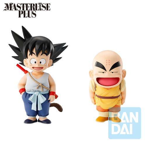Dragon Ball Son Goku and Krillin Son Goku Training Section Ichibansho Masterlise Statue
