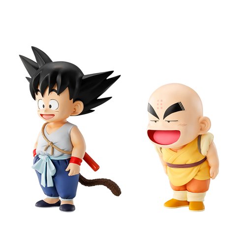 Dragon Ball Son Goku and Krillin Son Goku Training Section Ichibansho Masterlise Statue