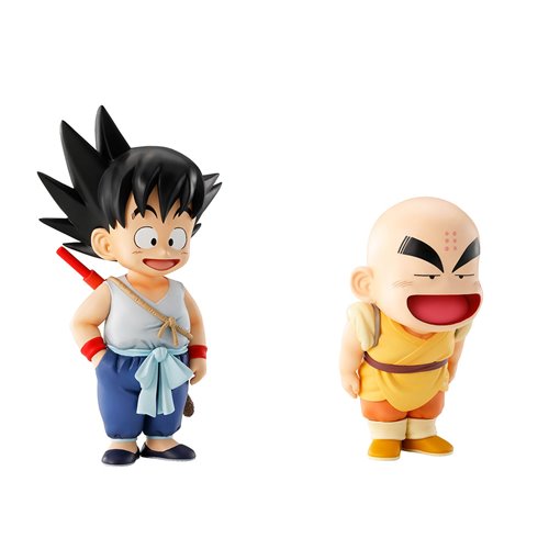 Dragon Ball Son Goku and Krillin Son Goku Training Section Ichibansho Masterlise Statue
