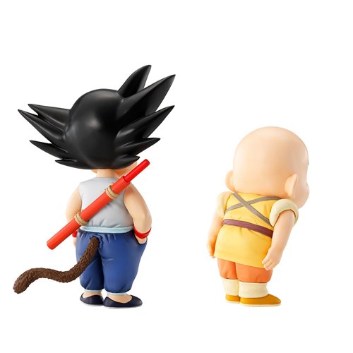 Dragon Ball Son Goku and Krillin Son Goku Training Section Ichibansho Masterlise Statue