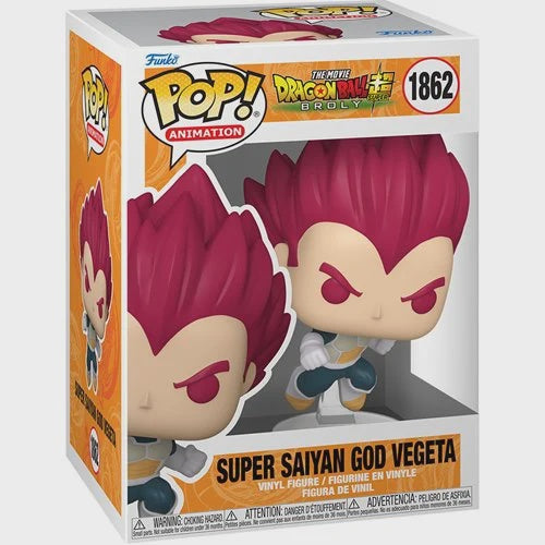 Dragon Ball Super Broly Super Saiyan God Vegeta Funko Pop Vinyl Figure 1862