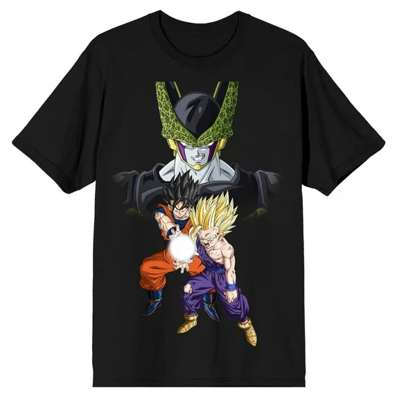 Dragon Ball Z Cell, Goku & Gohan Unisex Tee