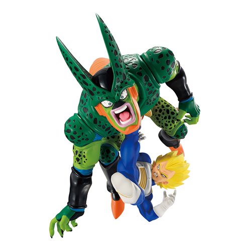 Dragon Ball Z Vegeta Vs Cell Dragon History II Revible Moment Statue
